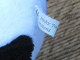 Sitting Panda Bear Plush Nicky Toy Holland