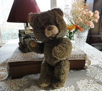 Antique EFFE ITALY BEAR Classic Brown Jointed Teddy16 inch Plush