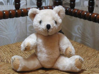 Vintage Teddy Bear L Dake Zn Netherlands Jointed 9.5 Inch