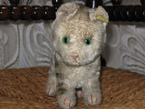 Steiff Antique FF Button Standing Tabby KF 1317,0 1936-43 w. Rare German Kitten