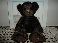 Russ Berrie 2008 Mary Kay Ash Charity Bear TOBEE Faux Mink Retired 14 inch