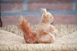 Antique Hermann Squirrel 60s Brown White Mohair 510/10