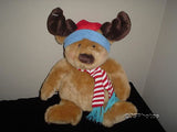 Russ Berrie Reindeer Winter Bear 32268 16 inch Soft