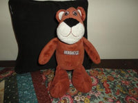 Hersheys COCOA BEAR Chocolate Brown Velvety Stuffed Toy 1998