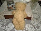Antique Golden Mohair Bear USA 1950s Working Growler 17 inch
