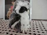 Gund HOOTEN OWL Grey/White Plush 8 inch Nr. 12025 GORGEOUS! Retired HTF