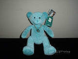 Russ Bears Of The Month December Turquoise Pendant 8 Inch 100038 1988 New WTags