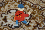Old Vintage Royal Mail UK Post Man Wooden String Puppet Rare
