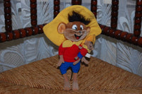Vintage Speedy Gonzales with his Baby Son GMD Waterloo Belgium 25.5cm RARE Doll