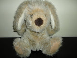 Russ Berrie UK England RUFFY Shaggy Dog Real Suede Paws Item 864