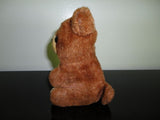 Antique UK Mohair Velvet Tongue Bear Glass Eyes 4 inch ADORABLE