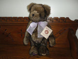 Boyds Charity Bear BROOKE B. ANGEL Starlight Childrens Foundation 13" Faux Mink