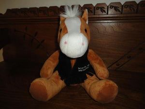 Servers Rock Wild Horse Casino & Resort Stuffed Horse 2008 Arizona Collectible