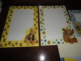 11 Antique Teddy Bear Photo frames Cards & Envelopes Boxed Set