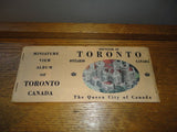 Antique Postcards TORONTO CANADA 10 Lithograph Souvenir Postcard Booklet