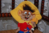 Vintage Speedy Gonzales with his Baby Son GMD Waterloo Belgium 25.5cm RARE Doll