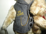 Ted E. Bearington 100 Years Bear Faux Mohair 1902-2002 Ltd Ed 1377 NEW 13"