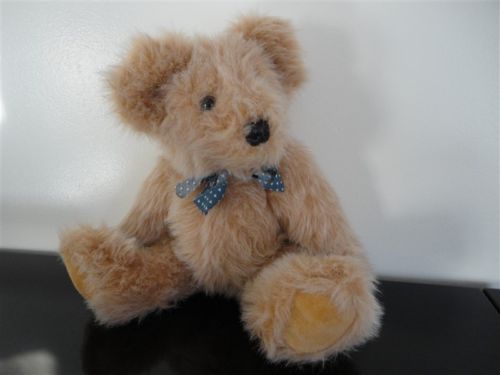 Vintage Rare Shaggy Bear Fully Jointed 14 inch