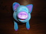 TOY TECK Teacup Piggies DENIM VIDEO GAME Pig Talks Phrases Snorts Battery Op HTF