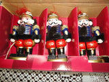 6 Wooden Nutcracker Soldiers Place Card Holders Bombay Co 1998 Boxed Set