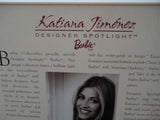 Barbie Collectibles 2002 Designer Spotlight Katiana Jimenez Doll Mint in Box
