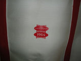 Tim Hortons Horton's TOTE BAG Canvas Red & Beige New RARE