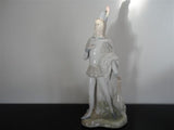 VTG PORCEVAL Porcelain Mandolin Player Figurine Valencia Spain LLADRO STYLE 15"