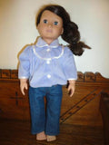 Battat Our Generation Doll Brunette Girl 19 inch Rubber Head Stuffed Body