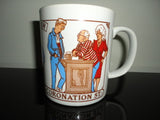 Granada '88 Coronation Street Rovers Mug Then & Now Kilncraft STL England
