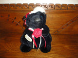 Ganz Heritage 1990 SKUNK with Rose Leather Nose & Ears 9 inch