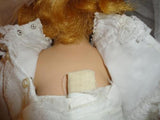 Original 1950's Reliable Canada Bridal Doll 22" Voice Box All Clothing Walking