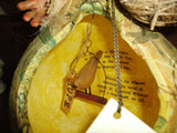 USA Woodstown Whimsies Folk Art GUARDIAN OF HOPE Gourd Doll OOAK 2011