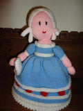 Cinderella to Princess 2 Dolls in 1 Handmade Knitted Doll Turn Inside Out 12 in