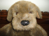 Folkmanis Puppet Sitting Dog Brown 14 inch Begging Position