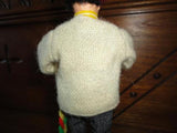 Vintage Handmade by Jay Dublin Collectors Character Doll Man of Aran