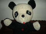 Old Antique Silk Plush Large Panda Bear Ganz Bros Toronto 27 inch