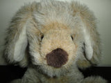 Russ Berrie UK England RUFFY Shaggy Dog Real Suede Paws Item 864