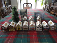 Lindt Lindor Christmas Village 11 Houses Exclusive Set Swiss Chalet Canada