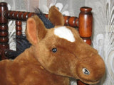 Anna Club Plush Holland Brown Soft Pony Horse Plush Toy 20 inch