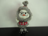 Chicken Little Stuffed Figurine Woolen Knitted Winter Outfit 9 inch