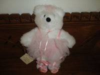 Artist Ballerina Bear Mary L. Whiteside Handcrafted One of a Kind 