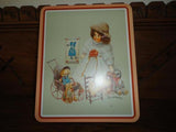 Giordano Art 1987 Tin Metal Case Antique Doll & Toys Bessies Playmates