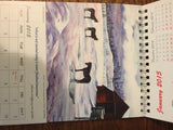 Canadian Art Calendar 2015 Mouth and Foot Painting Artists New