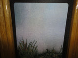 Original Artwork Stitched Art Flannel Fabric Signed by the Artist Gail P. Framed