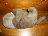 Vintage Sea Otter with Baby and Shell Stuffed Plush CUTE