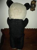 Old Antique Silk Plush Large Panda Bear Ganz Bros Toronto 27 inch
