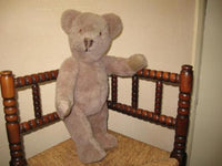 Vintage 1970s Germany Grey Dralon Koala Bear Fully Jointed 18 inch