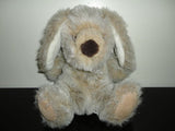 Russ Berrie UK England RUFFY Shaggy Dog Real Suede Paws Item 864