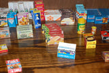 German Doll House Store 151 Miniature Groceries Food Packages German Labels