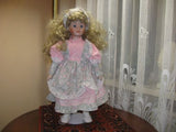 Vintage Europe Porcelain Doll Charlotte 41.5 CM